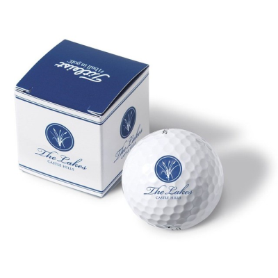 TITLEIST TRUFEEL GOLF BALL in 1 Ball Printed Sleeve