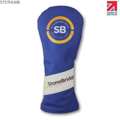 LEATHER HEADCOVER with Stripe