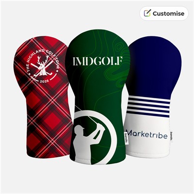 TRADITIONAL FAIRWAY WOOD HEADCOVER – RECYCLED FULLY CUSTOM