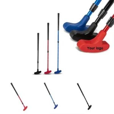 RETRACTABLE RUBBER HEAD GOLF PUTTER