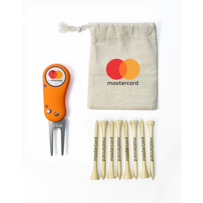 FLIX LITE MINI ORGANIC COTTON DRAWSTRING GOLF BAG SET