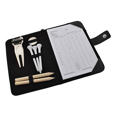 LEATHERETTE GOLF SET