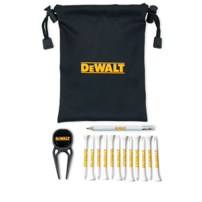 QUATRO POLYESTER DRAWSTRING GOLF BAG SET