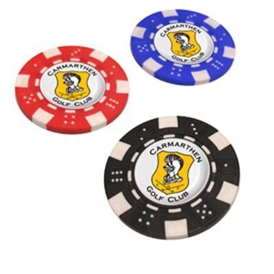 MONACO PLASTIC POKER CHIP GOLF BALL MARKER