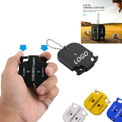 MANUAL GOLF 2-ROUND SCOREBOARD - PROMOTIONAL CORPORATE GIFT