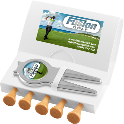 KILDARE GOLF TEE WALLET with Pitch Fork