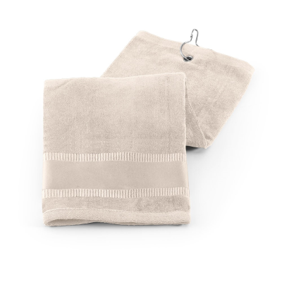 GOLFI MULTIFUNCTION COTTON TOWEL in Beige