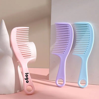 PLASTIC WIDE TOOTH COMB - PROMOTIONAL CORPORATE GIFT