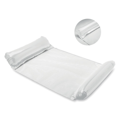 INFLATABLE WATER HAMMOCK in White