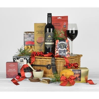 CHRISTMAS EVE GIFT BASKET FOC FULL COLOUR GIFT CARD