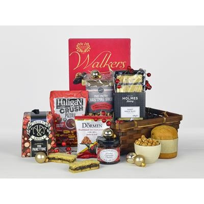 CHRISTMAS MISTLETOE HAMPER FOC FULL COLOUR GIFT CARD