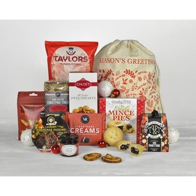 FATHER CHRISTMAS SANTA SACK FOC FULL COLOUR GIFT CARD