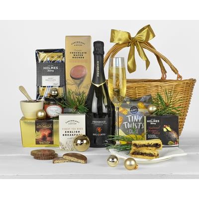 MERRY CHRISTMAS GIFT BASKET FOC FULL COLOUR GIFT CARD