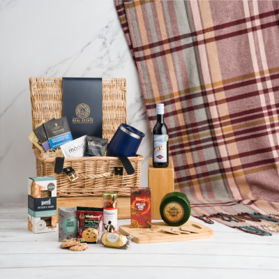 PRESTIGE WICKER CHRISTMAS HAMPER