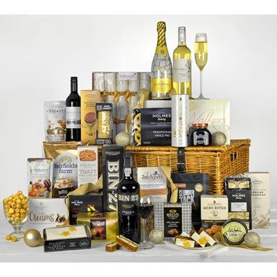 WINTER WONDERLAND BASKET FOC FULL COLOUR GIFT CARD