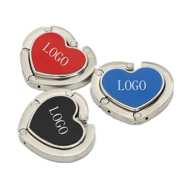 HEART-SHAPED BAG HOOK