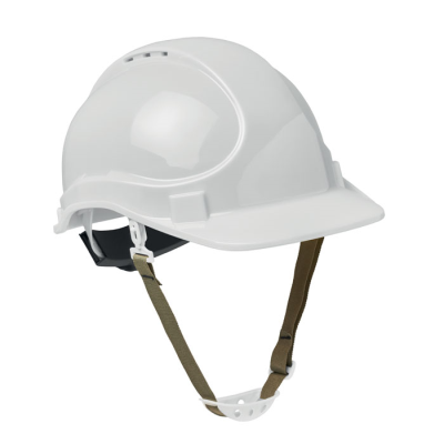 SAFETY HELMET in ABS in White