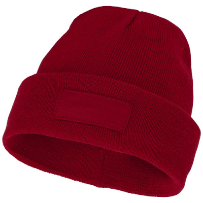BOREAS BEANIE with Patch in Red