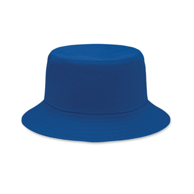 BRUSHED 260GR & M² COTTON SUNHAT in Blue