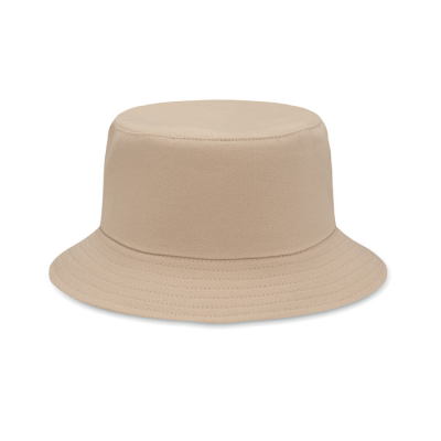 BRUSHED 260GR & M² COTTON SUNHAT in Brown