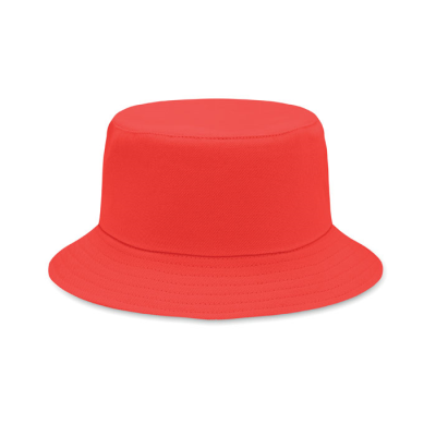 BRUSHED 260GR & M² COTTON SUNHAT in Red