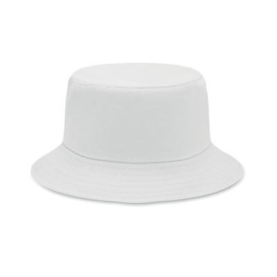 BRUSHED 260GR & M² COTTON SUNHAT in White