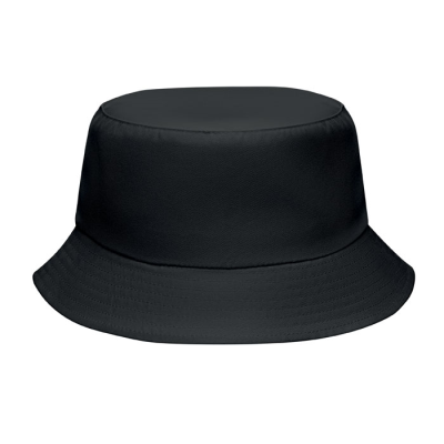 BUCKET HAT POLYESTER 150 GR & M² in Black