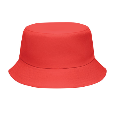 BUCKET HAT POLYESTER 150 GR & M² in Red