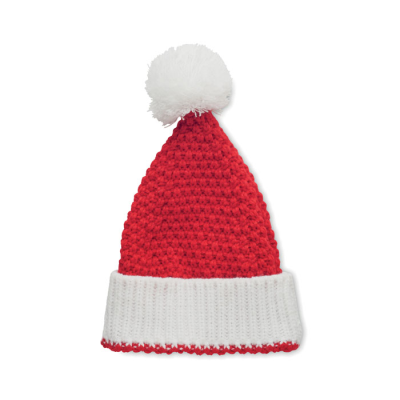 CHRISTMAS KNITTED BEANIE in Red
