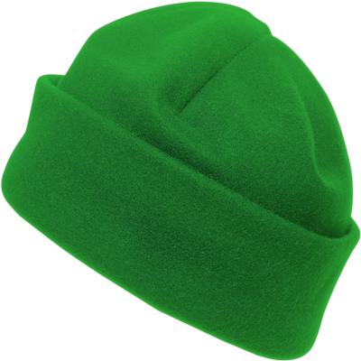 FLEECE BEANIE in Green
