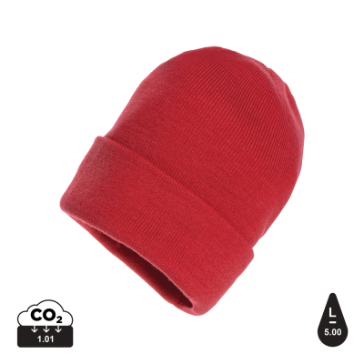 IMPACT POLYLANA® BEANIE with Aware™ Tracer in Red