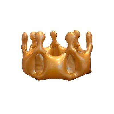 INFLATABLE CROWN CORONA in Gold