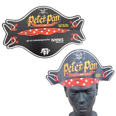 JOLLY ROGER PAPER PIRATE HAT CAP