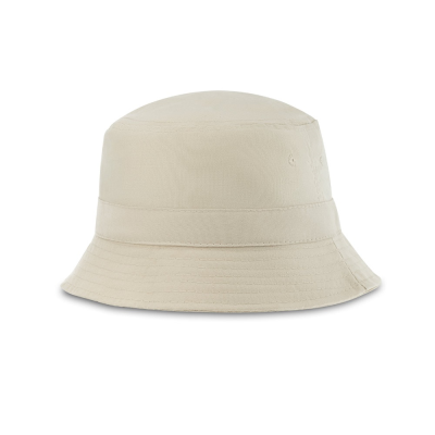 JOSEPH COTTON CANVAS AND POLYESTER BUCKET HÃ¡T in Beige