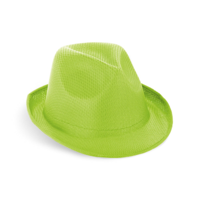 MANOLO PP TRILBY STYLE HAT in Pale Green