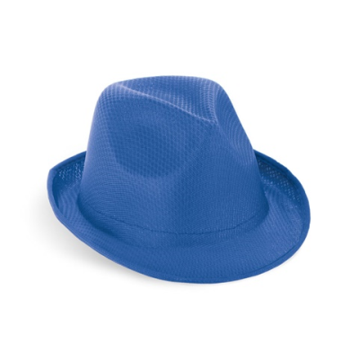 MANOLO PP TRILBY STYLE HAT in Royal Blue