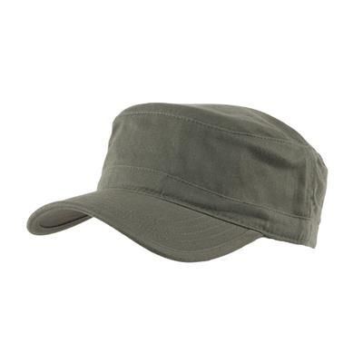MILITARY STYLE CAP in Olive