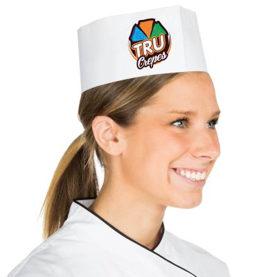 PAPER FORAGE CHEF HAT