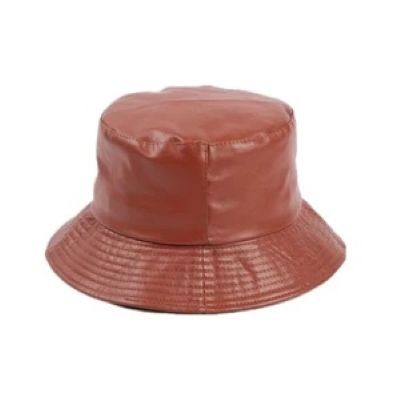 PU FISHERMAN BUCKET HATS