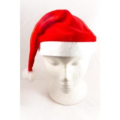 RED FELT FATHER CHRISTMAS SANTA HAT