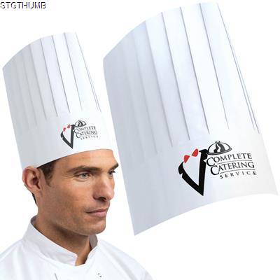 TALL PAPER CHEF HAT - 11 INCH