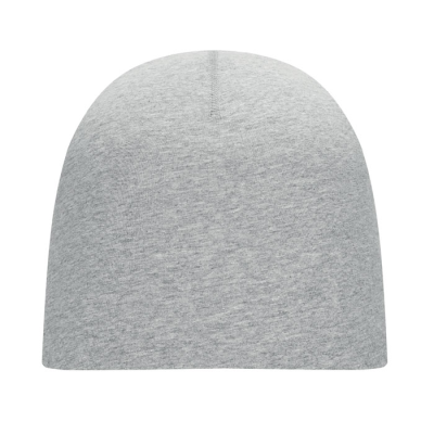 UNISEX BEANIE in Cotton in Grey