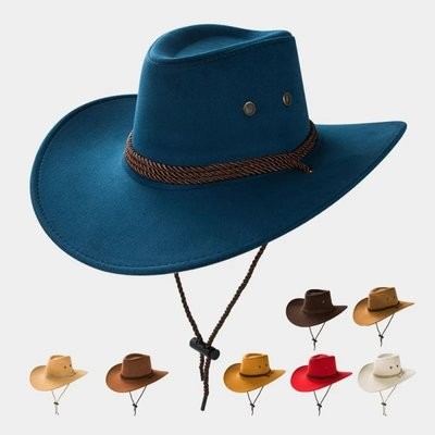 WESTERN SUEDE HAT COWBOY OUTDOORS CAPS