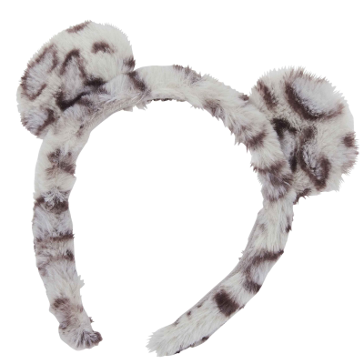 SNOW LEOPARD HEAD BAND