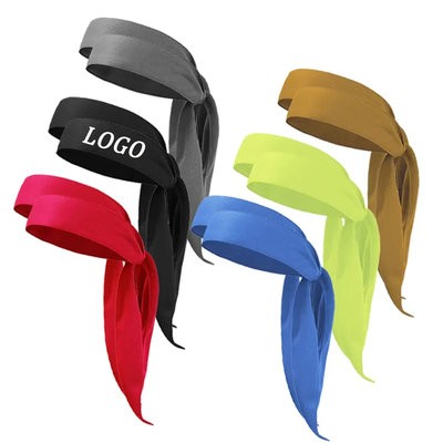 SOLID COLOUR UNISEX FASHION SPORTS BREATHABLE HEAD BAND