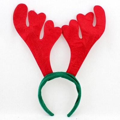 CHRISTMAS DEER ANTLER HEAD BAND