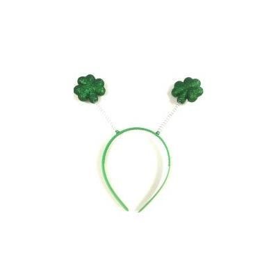 GLITTER SHAMROCK HEADBOPPER