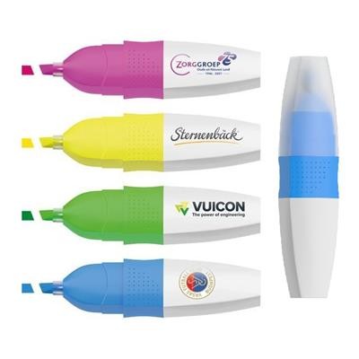 RECYCLED FOCUS ERGONOMIC HIGHLIGHTER PEN