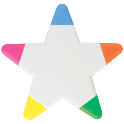 STARMARKER HIGHLIGHTER STAR-SHAPED MULTI-HIGHLIGHTER