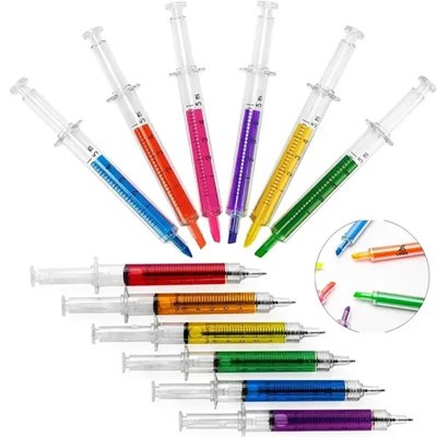 SYRINGE HIGHLIGHTERS NEON FLUORESCENT NEEDLE WATERCOLOUR PEN